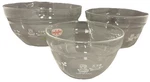 Hario Glass Lipped Prep Nesting Mixing Bowl Set Of 3 Heat Resistant Japan. Fixed Price $17.95.