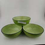 Set Of 4 Ooh By Bia 6" Soup Salad Cereal Dessert Rice Bowls Green (b). Fixed Price $100.05.