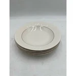 4) Gibson Heritage Gold Soup/salad Bowls Fine China White. Fixed Price $36.37.
