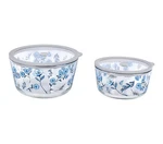 Temp-tations Set Of 2 Borosilicate Glass Bowls W/ Vented Lids. Fixed Price $31.98.
