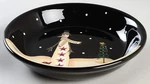 Certified International Midnight Snowman Soup Pasta Bowl 2189177. Fixed Price $39.99.