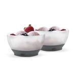 Host Freeze Ice Cream Bowls Silicone Grip, Double Walled Insulated. Fixed Price $63.66.