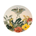 Pottery Barn Lyla Garden Stoneware Platter Brand 15". Fixed Price $149.00.