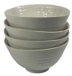 4 Portmeirion Sophie Conran Footed Dessert Bowls White. Fixed Price $24.99.