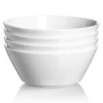 Dowan 32 Oz Large Soup Bowls Set Of 4 - White Ceramic For Kitchen, Deep.... Fixed Price $34.72.