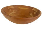 Walnut Rim Salad Bowl, 12 Snow River Wood Products. Fixed Price $65.95.
