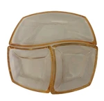 Luigi Bormioli Peach Palette 3 Piece Serving Set Michelangelo 149 Italy. Fixed Price $15.47.