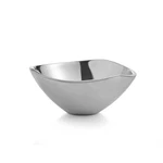 Nambe Mini Tri-corner Bowl Chilled Serving Dish For Dip, Hummus, Dressing,. Fixed Price $33.38.