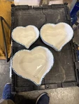 Jay Imports - 3 Piece Heart Shape Bowls Mint. Fixed Price $18.00.