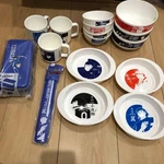 Daiso Captain Tsubasa 16 Piece Character Cup Bowl Set Kitchen & Dining. Fixed Price $79.24.