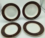 Sasaki Cognac Wide Rimmed Soup Bowls - Pair. Fixed Price $41.99.