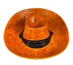 Vintage 1973 Ceramic Glazed Sombrero Hat Chips And Dip Party Tray Cinco De Mayo. Fixed Price $75.00.