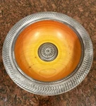 Turned Viking Sunset Bowl - Beautiful Handcrafted Painted Wood. Fixed Price $45.00.