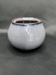 Sango Stoneware Concepts Sugar Bowl 4" Blue Shade Band. Fixed Price $10.00.