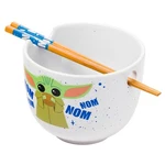 Silver Buffalo Star Wars Mandalorian Baby Yoda Grogu Nom Ceramic Ramen No.... Fixed Price $27.59.