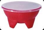 Cocinaware Plastic Molcajete Style Salsa Guacamole Fiesta Bowl Lid 45OZ. Fixed Price $27.97.