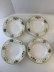 Rim Soup Or Salad Bowls Mikasa Optima Fruit Rapture Lattice Y4001. Fixed Price $30.75.