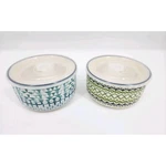 Signature Housewares Colorful Decorative Soup Cereal Food Bowls- Set Of 2 W/lids. Fixed Price $34.29.