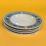 Set Of 4 Royal Majestic Desert Sun Pasta /soup Bowls Aztec Southwestern 8803. Fixed Price $19.99.