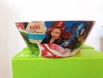 Zak Designs Marvel Spider Man Captain America Groot Melamine Bowl. Fixed Price $15.00.