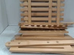 Newmissingbox Palm Naki Bamboo Fruit Basket, 3-TIER. Fixed Price $21.96.