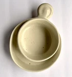 Robert Weiss Ceramics Speckled Soup And Cracker Bowl # 1012 Vintage Mid Century. Fixed Price $20.00.