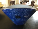 Badash Crystal Monet Oval Art Glass Bowl. Fixed Price $85.00.