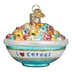 Old World Christmas Glass Blown Ornament, Bowl Of Cereal (with Owc Gift Box). Fixed Price $20.85.