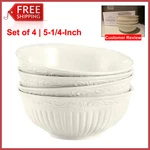 Mikasa DD900-410 Italian Countryside Fruit Bowl, 5-1/4-INCH, Set Of 4, Ounces. Fixed Price $40.96.