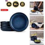Pasta Bowls Set Of 4, 35OZ Ceramic Large Salad Plate For Kitchen, Wide .... Fixed Price $76.99.