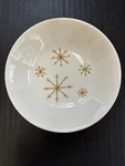 Star Glow Royal Ironstone China Fruit Bowls Atomic 5.5" Dia Mid Century Modern. Fixed Price $7.50.
