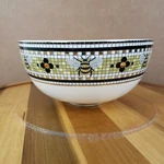 Anthropologie Bistro Tile Bowl Bee Garden Cereal Soup Candy. Fixed Price $24.99.