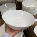 5 Piece Lot 9 White Ikea Porcelain Bowls For Soup Caldo Cereal New. Fixed Price $40.00.