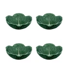 Bordallo Pinheiro Cereal Bowl Green-cabbage, Set Of 4, 17 Oz. Fixed Price $180.00.