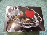 Studio Nova Nature's Harvest Fruitage Bowls Trinket Dish Grapes Clear Japan New. Fixed Price $16.49.