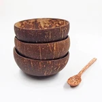 12-15CM Natural Coconut Bowl Set Wooden Salad Ramen Spoon. Fixed Price $16.43.