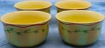 Pfaltzgraff Napoli 6" Cereal Soup Bowls Set Of 4 Hand Painted Stoneware. Fixed Price $34.95.