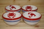 Sonoma Nantucket (4) Bowls, 3/8" (S9). Fixed Price $30.88.