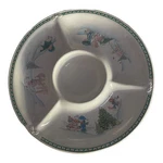 Precious Moments Chip And Dip Bowl 278629 Religion Porcelain Christmas. Fixed Price $16.99.