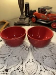 Tag Ltd Sonoma Red Swirl Soup/cereal Bowl Set Of 2 6. Fixed Price $12.99.