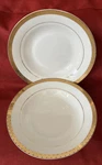 Sango Georgetown Gold Rimmed Soup Bowls Set Of 6 Vintage 8455. Fixed Price $45.00.