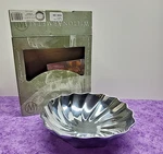 Wilton Armetale Eddy Large 2QT Serving Bowl #150316 Scalloped New Box. Fixed Price $39.60.