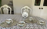 Lenox "country Garden" 7 Piece Place Setting Service For (W-302) Usa 15 Pc.. Fixed Price $80.00.