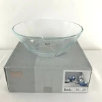 Kosta Boda Bruk Small Clear Serving Bowl New. Fixed Price $31.80.