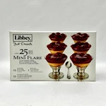 Libbey Just Desserts 12 Mini Flare Glasses Spoons 24 Piece Set No Recipe Card. Fixed Price $28.99.