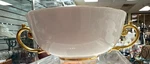 L'objet Aegean Soup Bowl - Gold, New 5.5"D. Fixed Price $219.95.