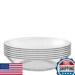 Duralex Lys Calotte Plate 21CM Set Of 6 - Tempered Glass Dessert Salad. Fixed Price $50.86.
