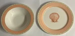 Victoria & Beale Atlantis 9044 Peach Seashell Serving Bowl 12" Platter Plate. Fixed Price $14.99.