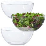 Us Acrylic Vista Clear Plastic Salad And Serving 10-INCH Bowl,. Fixed Price $32.99.