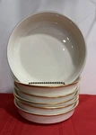 Lenox Eternal 6 All-purpose Soup Cereal Gold Band Bowls 7 1/4 A++. Fixed Price $134.99.